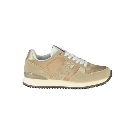 Napapijri Beige Polyester Sneaker