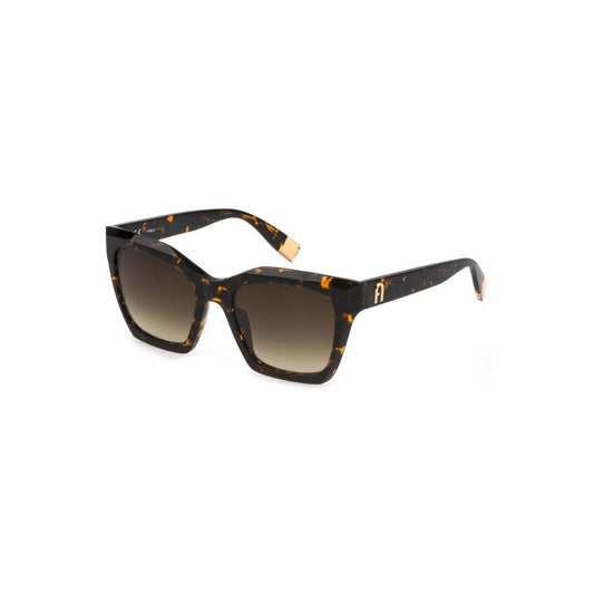 Furla Brown Haircalf Sunglasses