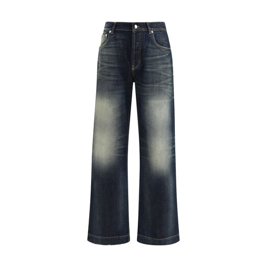 Alexander McQueen Vintage effect Jeans
