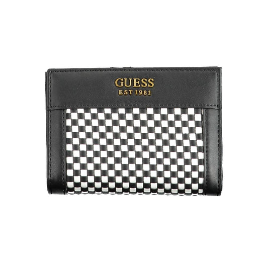 Cartera negra de polietileno Guess Jeans