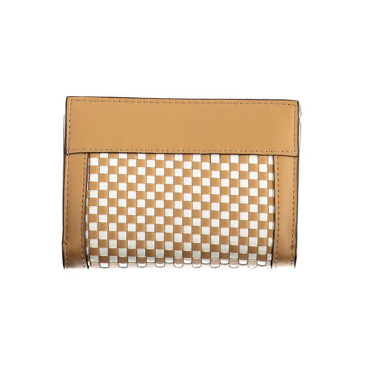 Cartera de polietileno marrón Guess Jeans