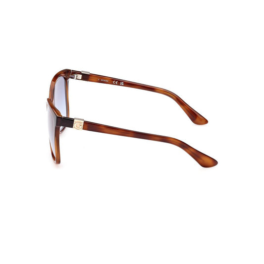 Guess Jeans Brown Injected Sunglasses