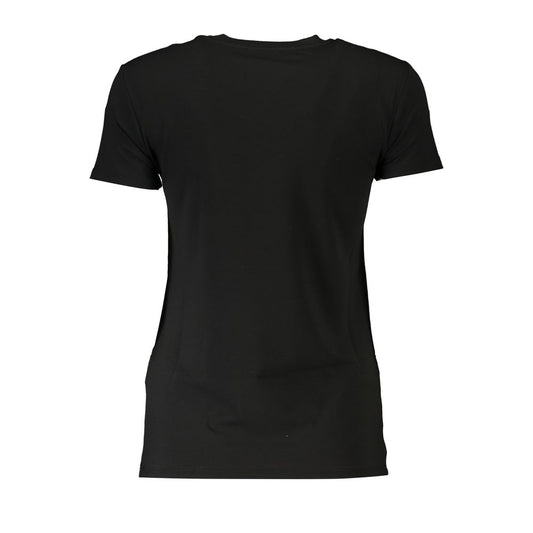 Patrizia Pepe Black Elastane Tops & T-Shirt