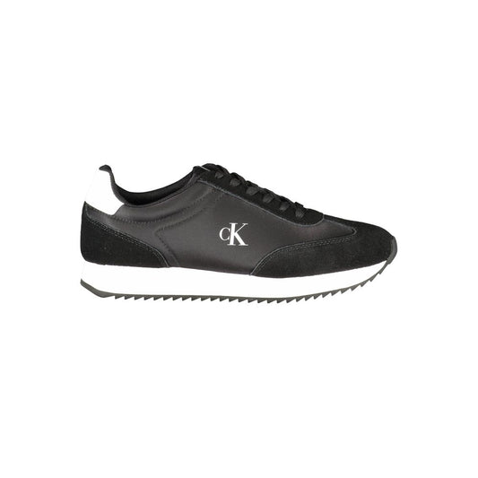 Calvin Klein Black Polyester Sneaker