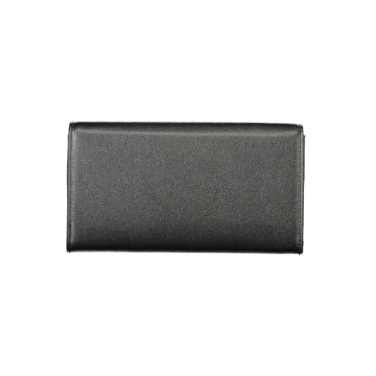 Mario Valentino Black Polyethylene Wallet