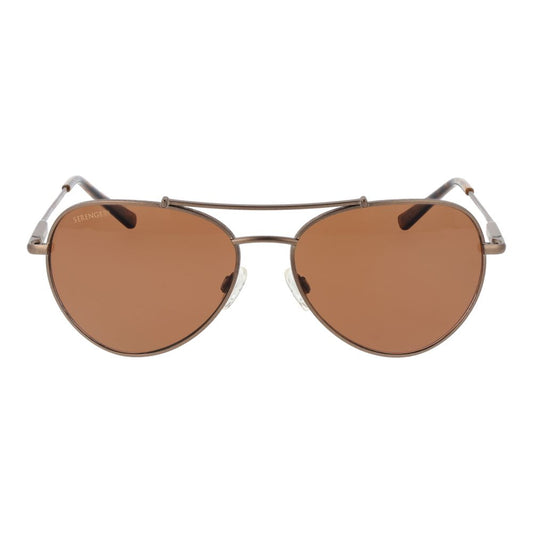 Serengeti Brown Unisex Sunglasses