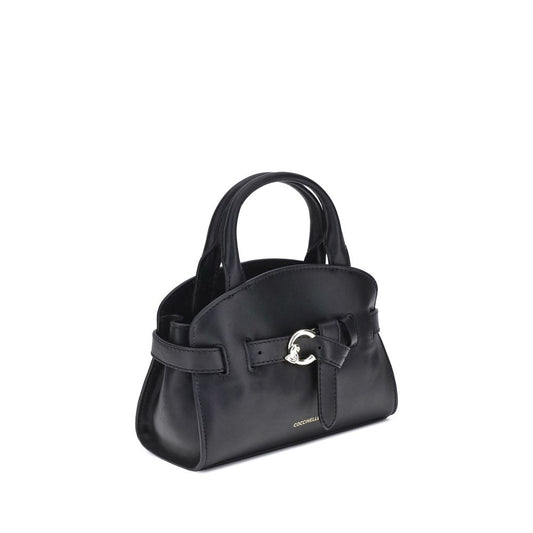 Coccinelle Black Calf Leather Bos Taurus Handbag
