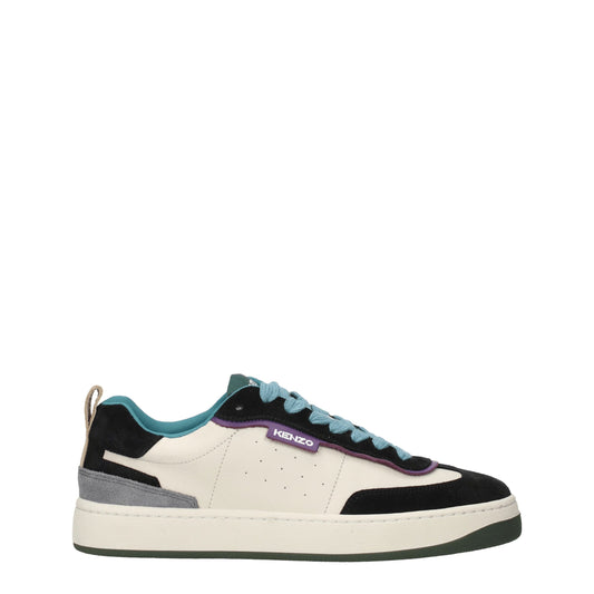 Kenzo Multicolor Leather Sneakers
