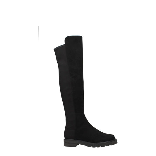 Stuart Weitzman Black Leather Boot
