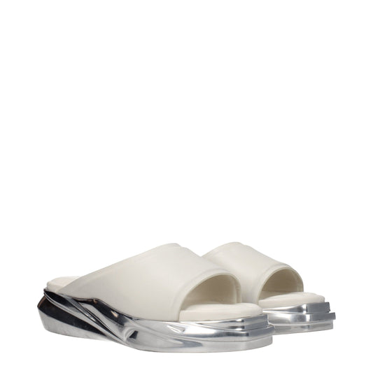 Alyx Gray Leather Slipper