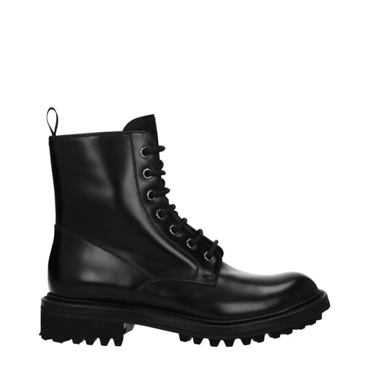 Church's Black Leather Ankle