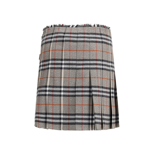 Burberry Check Archive wool Miniskirt