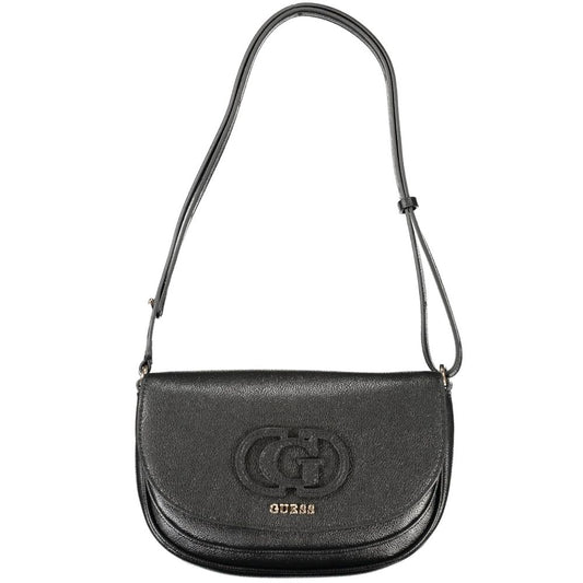 Guess Jeans Black Polyethylene Handbag