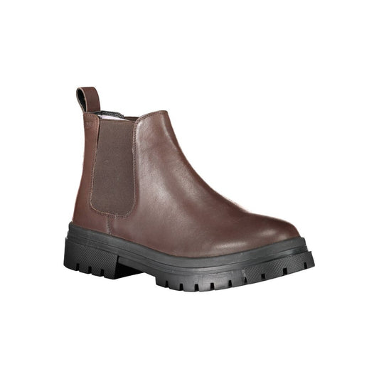 Levi's Brown Polyester Boot