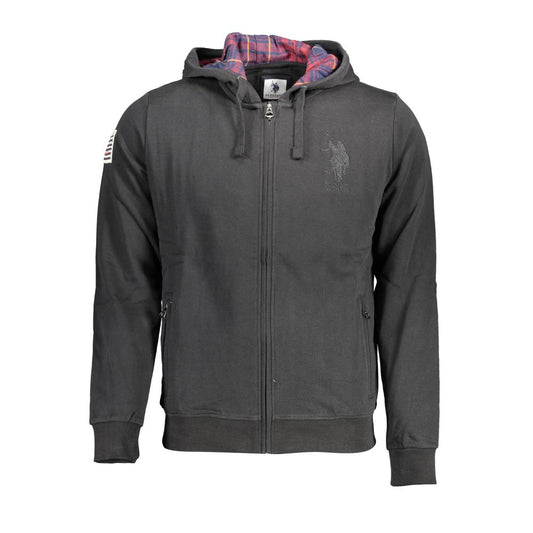 U.S. POLO ASSN. Black Cotton Sweater