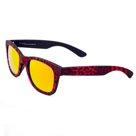 Italia Independent Red Acetate Sunglasses
