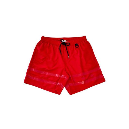 Traje de baño de poliéster rojo Iceberg