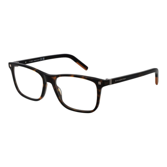 Ermenegildo Zegna Brown Men Optical Frames