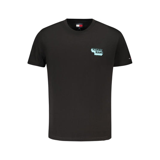 Tommy Hilfiger Black Cotton T-Shirt