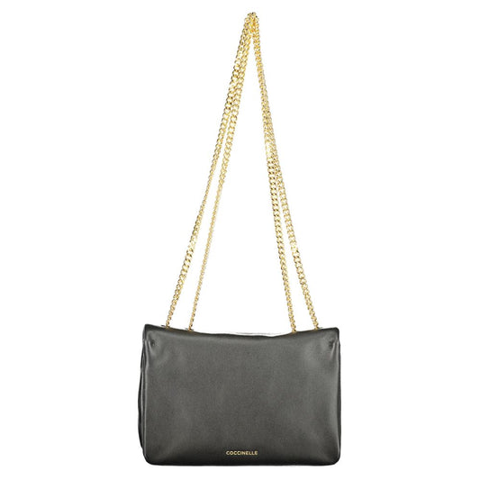 Coccinelle Black Leather Handbag