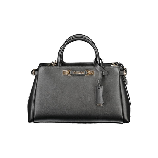 Guess Jeans Black Polyethylene Handbag