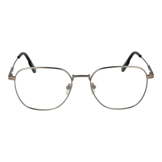 Ermenegildo Zegna Silver Men Optical Frames