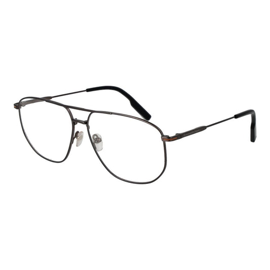 Ermenegildo Zegna Gray Men Optical Frames