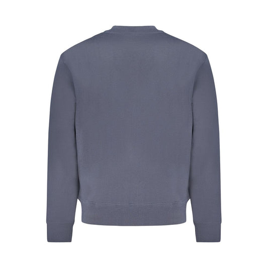 Hugo Boss Blue Cotton Sweater