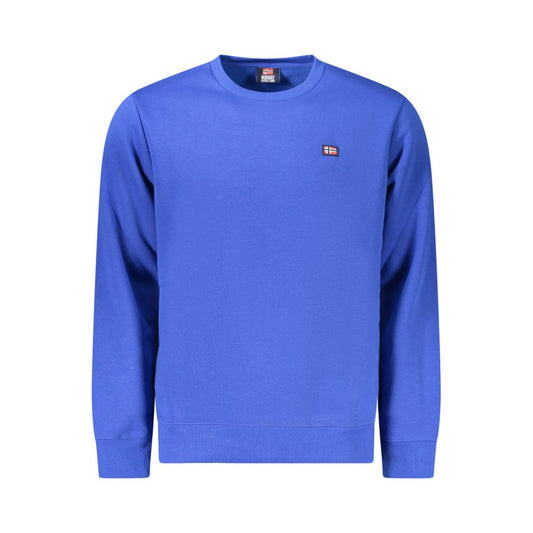 Norway 1963 Blue Cotton Sweater