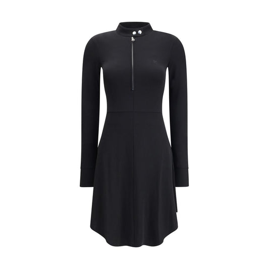 Courrèges BIKER CREPE JERSEY ZIPPED DRESS