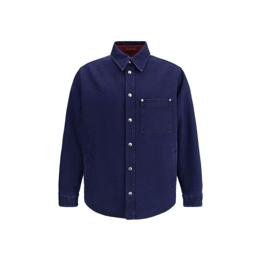 Gucci Denim and flanel Reversible Shirt