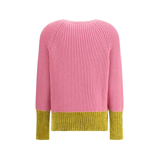 Marni Color block wool Sweater