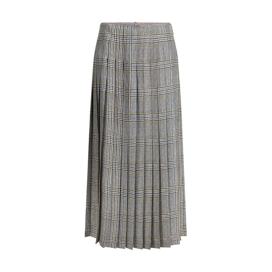 Thom Browne Silk Tweed Skirt