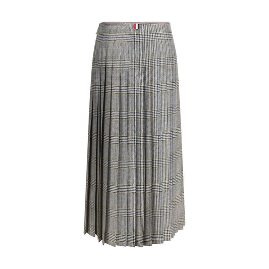 Thom Browne Silk Tweed Skirt