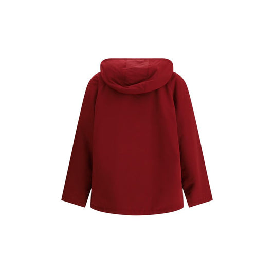 Gucci Red Polyester faille Jacket