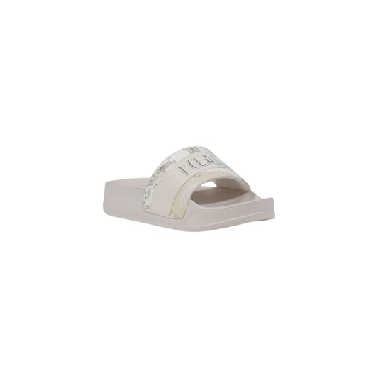 Alviero Martini Prima Classe White Polyethylene Slipper