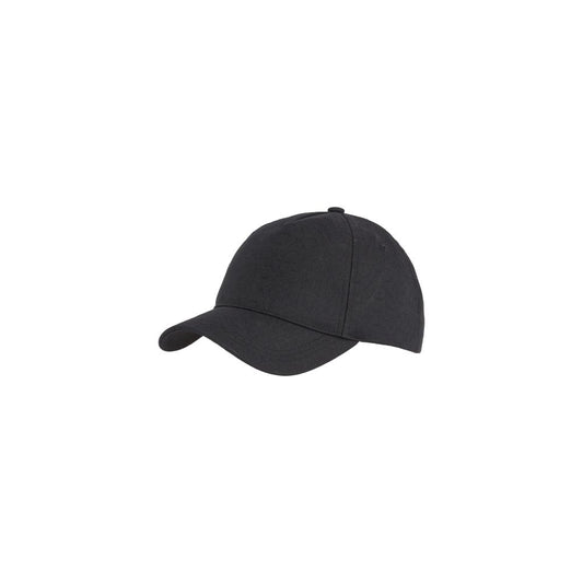 Calvin Klein Black Recycled Polyester Caps Baseball Hat