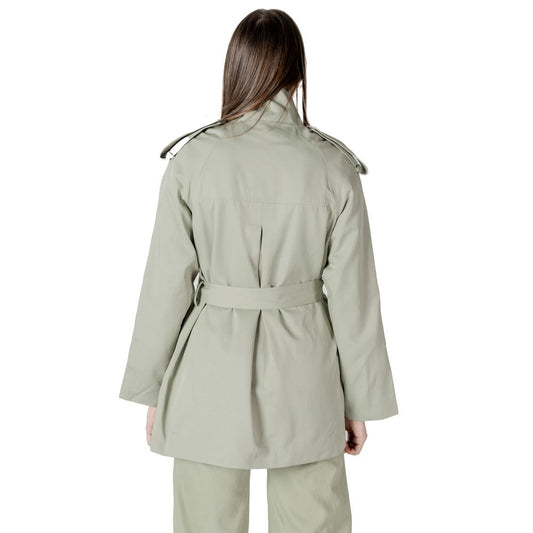 Morgan De Toi Green Cotton Parka