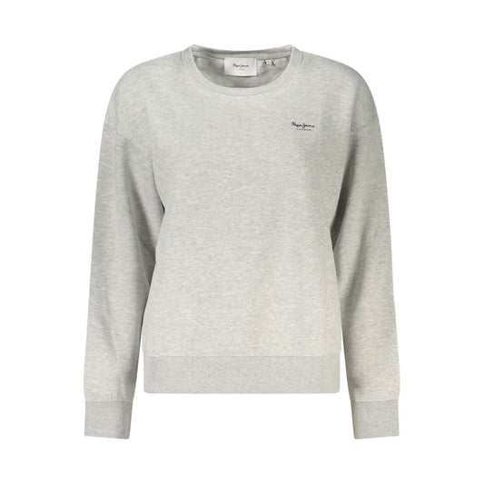 Pepe Jeans Gray Cotton Sweater