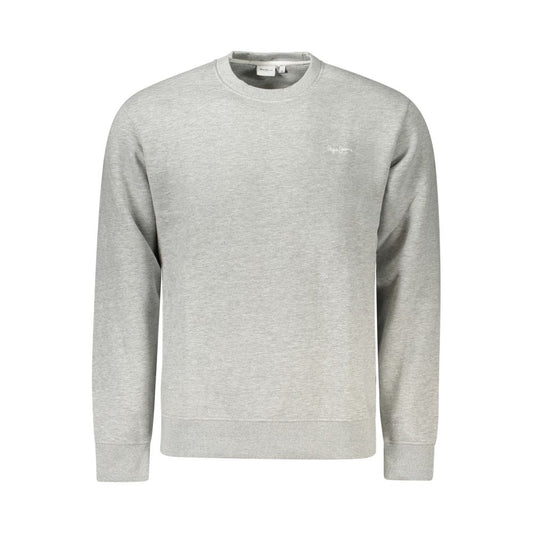 Pepe Jeans Gray Cotton Sweater