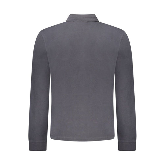 Napapijri Black Cotton Polo Shirt