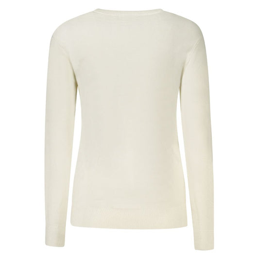 Guess Jeans White Viscose Sweater