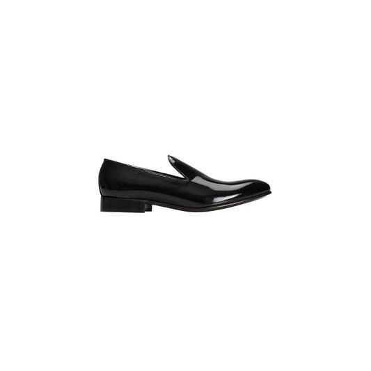Roberto Pepe Luxury Black Calfskin Loafer