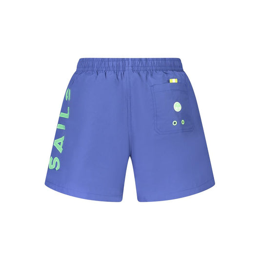 North Sails Blue Cotton Swimwear