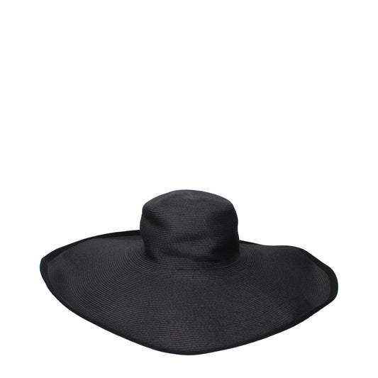 Max Mara Black Paper Sunhats