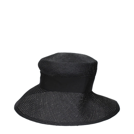 Max Mara Black Fibres Sunhats