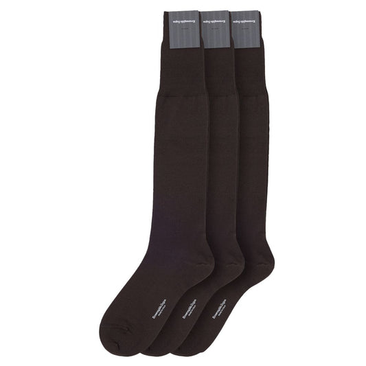 ZEGNA Brown Wool Sock