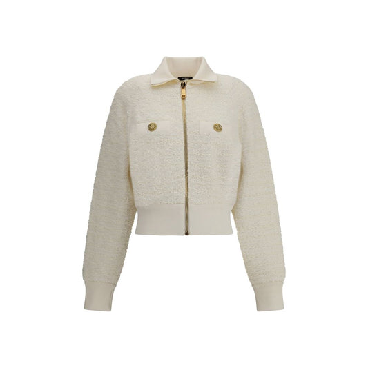 Balmain Tweed Bomber Jacket