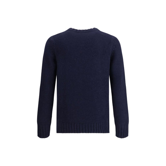 Aragona Cashmere Crewneck Wool Sweater