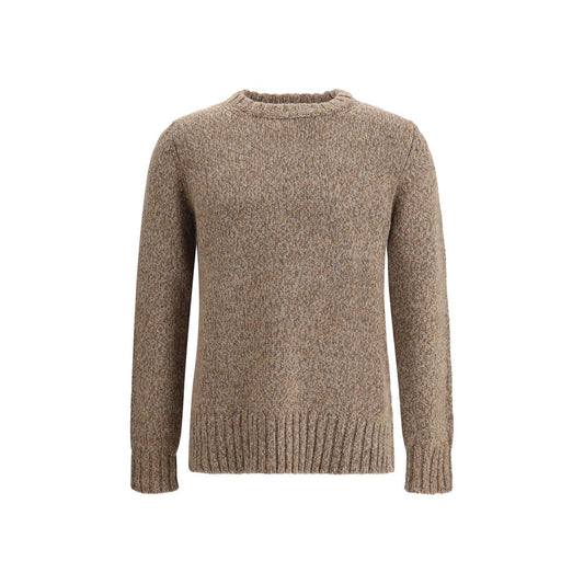Aragona Cashmere Crewneck Wool Sweater